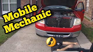 How Mobile Mechanic diagnosed an F-150 ABS light That was intermittent . #mobilemechanic  #mechanic