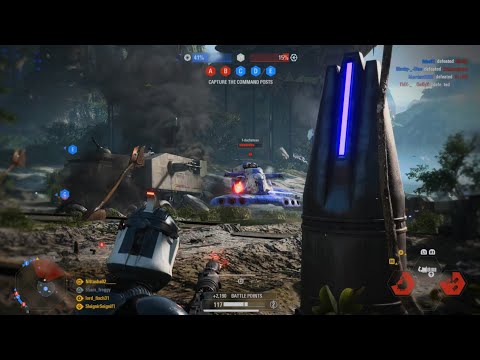 The Clones defend Kashyyyk against the droids in Supremacy