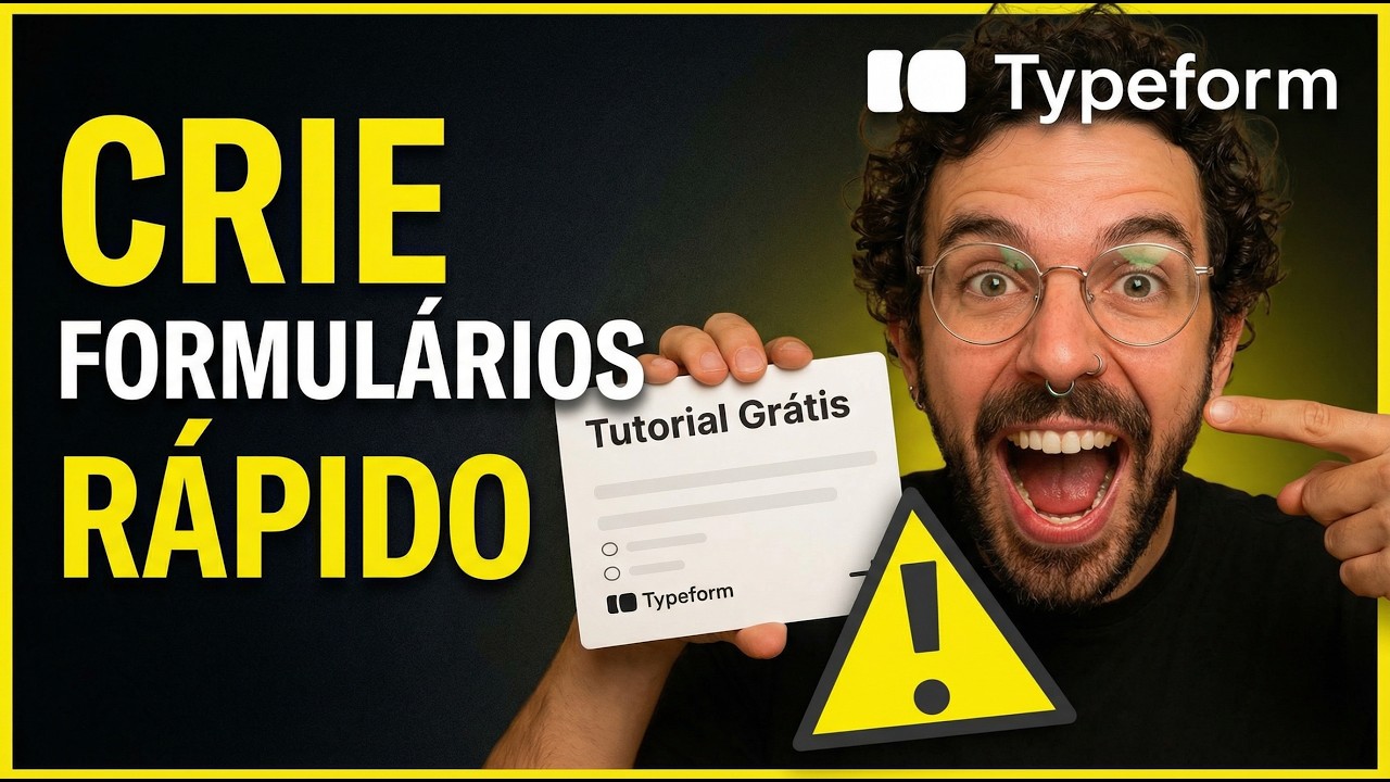 Tutorial Typeform para Iniciantes 2025: Crie Formulários Grátis e Rápidos