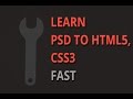 How to Convert PSD TO HTML5, CSS3 step-by-step , Rules of PSD to HTML5 using Bangla language Part-1 How to Convert PSD TO HTML5, CSS3 step-by-step , Rules of PSD to HTML5 using Bangla language Part-1