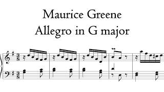 Greene - Allegro in G major - Bosch/Schnitger organ, Vollenhove, Hauptwerk