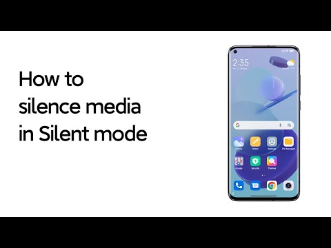 How to silence media in Silent mode