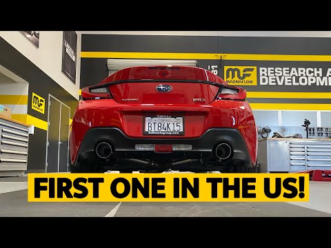 2022 Subaru BRZ MagnaFlow Catback Exhaust Review + Exhaust Clips