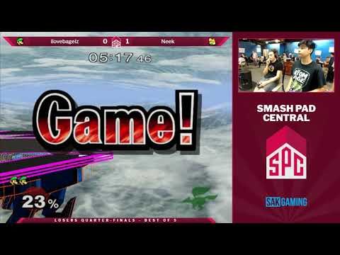 SPC 100 Losers Quarters - ilovebagelz (Luigi) vs Neek (Fox)