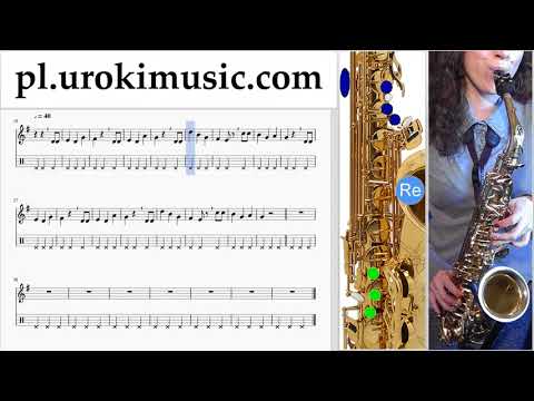 Nauka Gry Na Klarnecie Amazing - Grace Nuty Poradnik Część 2 um-b463