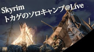 スカイリムでソロキャンプしてます（Skyrim Mod 配信テストを兼ねて）［2021-11-03］