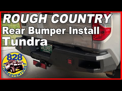Rough Country rear bumper Toyota Tundra install