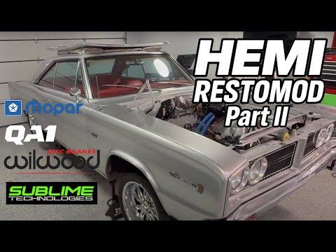 Mopar Restomod! 6.4 Hemi and QA1 Suspension Install - PART II