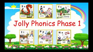 Jolly Phonics Phase 1 -SATIPIN -Review with Songs 