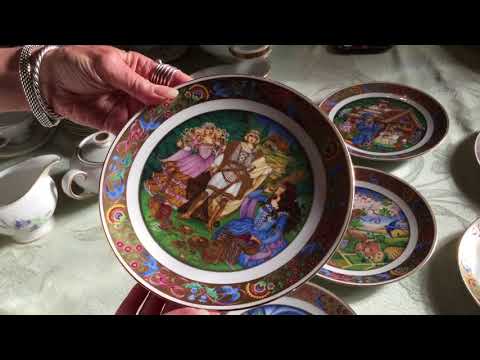 A Vintage Thrift Haul...A table full of “Fragiles”, Charitable Thrift Stores & Goodwill