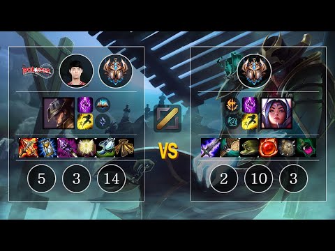 KT Ucal Twisted Fate vs Irelia Mid - KR Patch 10.12