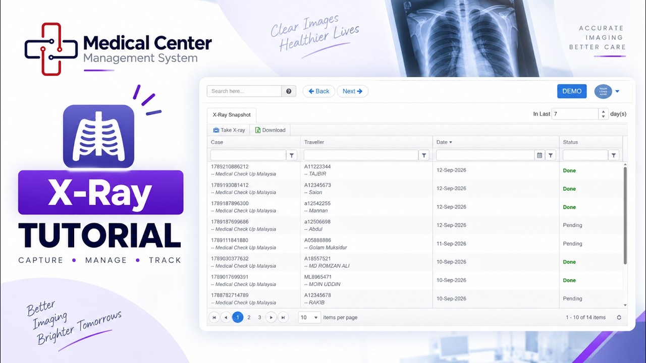 mCMS X-Ray Operator Video Tutorial