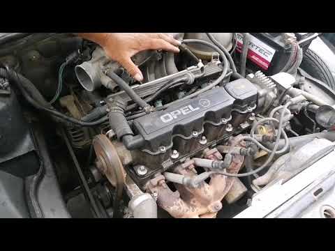 Opel corsa in for a computer box repair