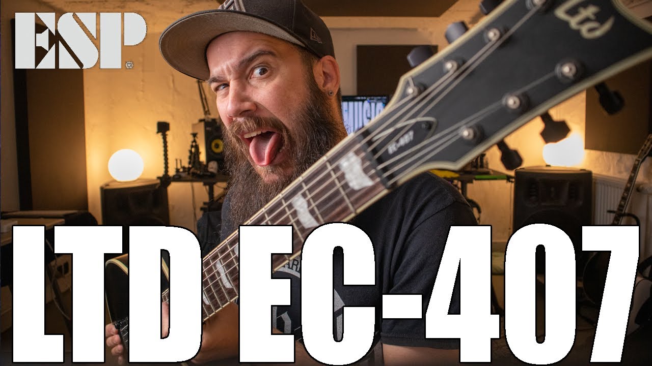 This Guitar is a BEAST - LTD EC-407 Review