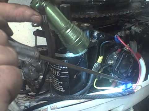 Hooking up a outboard starter