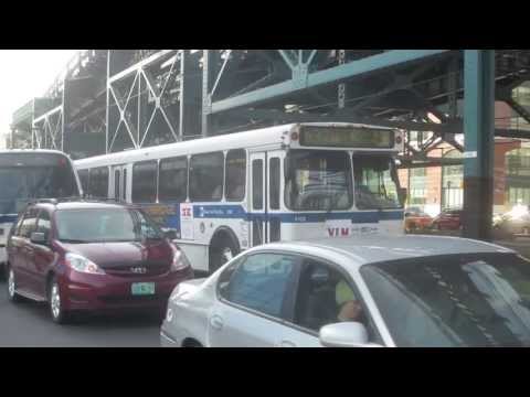 Bus Action @ Queens Plaza (Orion V D Q32, RTS Q37/102, and New Flyer C40LF NIS)