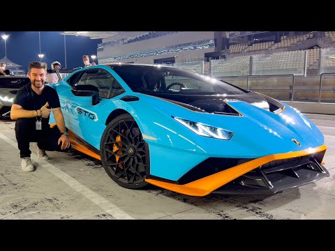 FLAT OUT in the Lamborghini Huracan STO Around Yas Marina Circuit!