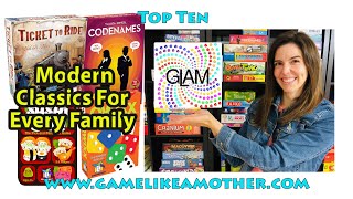 Top 10 Modern Classic Board Games for Every Family
