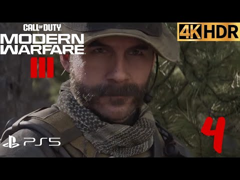 CALL OF DUTY MODERN WARFARE 3 PS5 Walkthrough Gameplay Part 4 (4K 60FPS) No Commentary