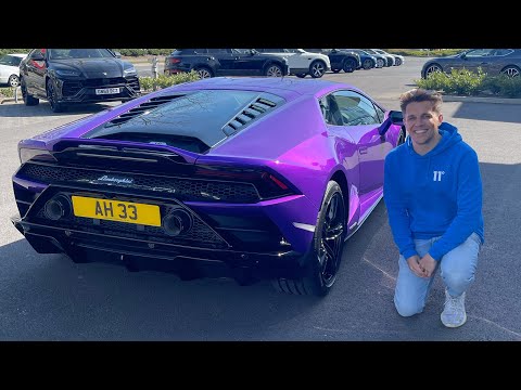 MY NEW LAMBORGHINI IS HERE - £12,500 CRAZY PAINT!