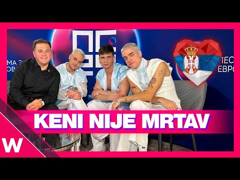 🇷🇸 Keni nije mrtav "Dijamanti" INTERVIEW Pesma za Evroviziju Grand Final | Serbia Eurovision 2024
