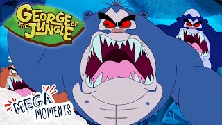 Apes Rule The Jungle! 🦍 🍌 | George of the Jungle | 1 Hour Compilation | Full Episodes | Mega Moments