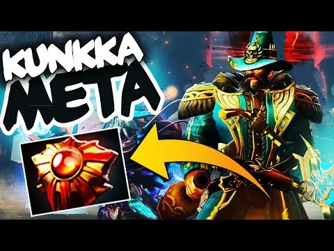 !Attacker Kunkka Trying New Meta Build Dota 2