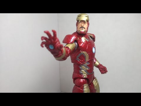 MARVEL LEGENDS IRONMAN MARK 43 REVIEW STOPMOTION (AGE OF ULTRON)