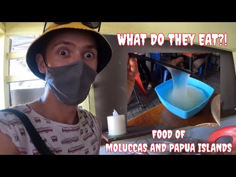Traditional food of East Indonesia | Moluccas islands, Ternate
