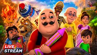 Download lagu 🛑 LIVE - Non Stop Motu - Patlu | मोटू पतलू |  #motupatlu #motupatlukijodi #motupatlucartoon mp3