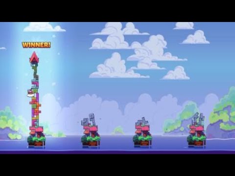 Tricky Towers - Winning Race Easy in 15s!
