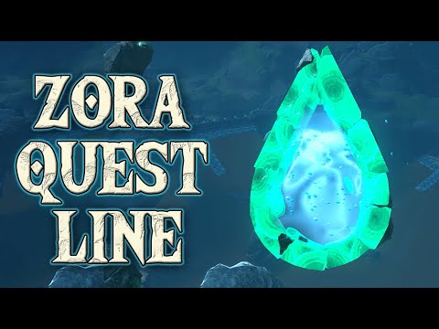 All Zora Quests Walkthrough - The Legend of Zelda: Tears of the Kingdom (Arowana/King's Riddle etc)
