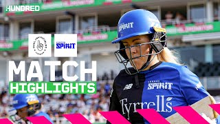 Oval Invincibles Women VS London Spirit Women