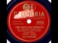 Harry James & His Orch. (Helen Forrest). I Don´t Want To Walk Without You (Columbia 36478, 1941)