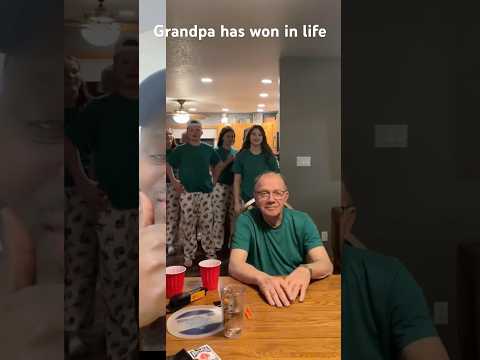 Grandpa has won in life #shortvideo #grandpa #grandkids #shorts #children n