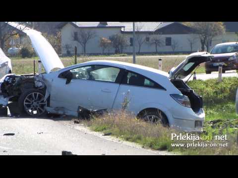 Prometna nesreča Banovci - Veržej