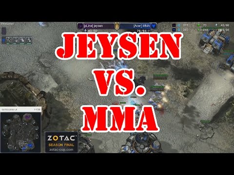 #303 Jeysen (Z) vs. MMA (T)  ZOTAC StarCraft II Cup Season Final 2