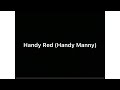 Handy Red Handy Manny Cast Video