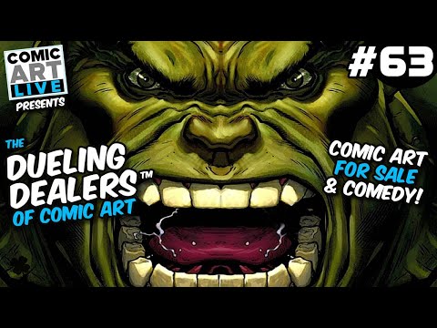 The Dueling Dealers of Comic Art #63 - 100% Original Comic Art For Sale