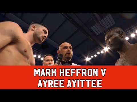MARK HEFFRON V ARYEE AYITTEE | 6TH OCTOBER | LEICESTER ARENA
