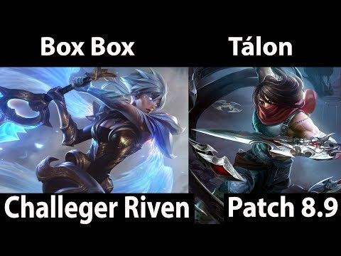 [ Box Box ] Riven vs Best Talon [ Tálon ] Top - Box Box Riven Gameplay