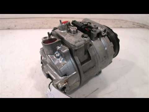 2003 Mercedes E500 AC / Air Compressor pump + clutch - mbiparts.com Used OEM Mercedes Parts -... OEM