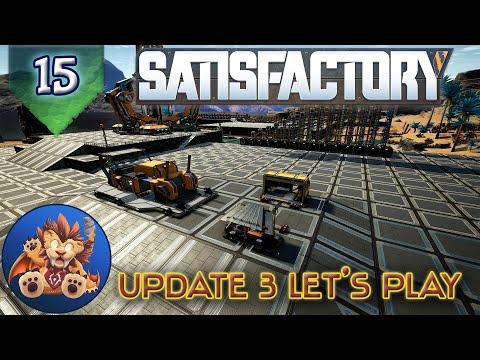 Satisfactory Update 3 - Second Space Elevator Delivery - Moving the HUB - Let's Play - EP15