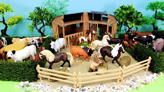 Cattle and Horse Figurines - Fun Farm Set