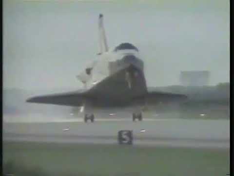 Space Shuttle Columbia - STS-73 Landing