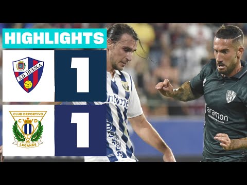 SD HUESCA 1 - 1 CD LEGANÉS | RESUMEN LALIGA HYPERMOTION