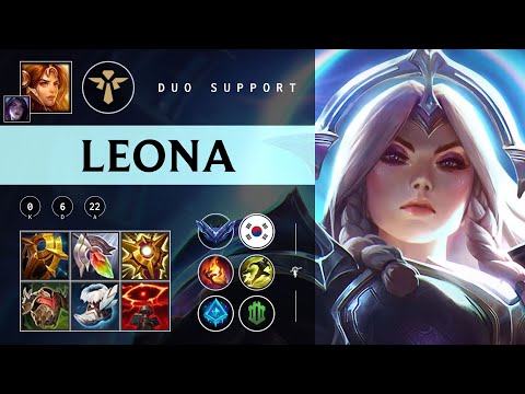 Leona Support vs Blitzcrank - KR Diamond Patch 25.22