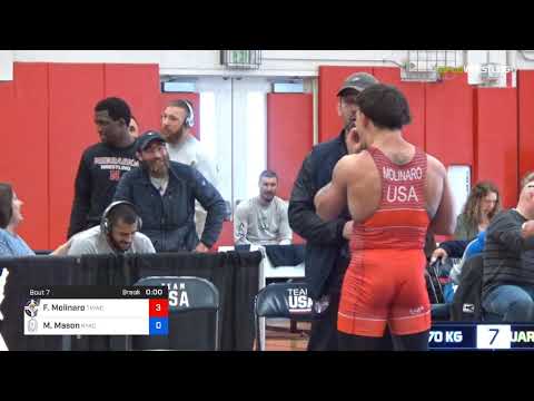 FS/FS 70 KG - QF - Frank Molinaro (TMWC) Vs. Mario Mason (NYAC)