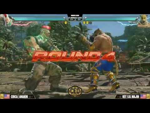"BBR" Tekken 7 AT CEO2016 - CIRCA ANAKIN vs KIT LIL MAJIN (1080p HD)