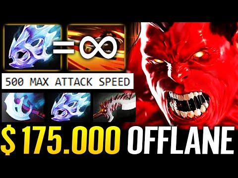🔥 $175.000 MVP AXE Perspective! Moonshard 500 AS Max Speed Spining by Kuku T1 vs VP Final Dota 2